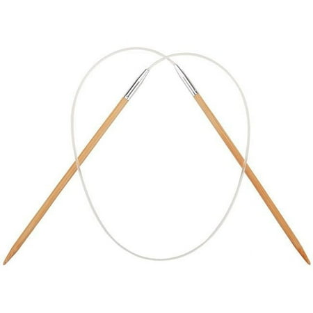 UPC: 0812208022971 | ChiaoGoo 2024-7 Bamboo Circular Knitting Needles – 24 in.  Size 7