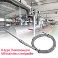 thumbnail image 4 of Sensores de temperatura de termopar tipo K de 1/2/3M Medidor de temperatura de 0-400 Celsius, 4 of 9
