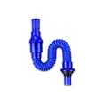 thumbnail image 1 of Debajo del lavabo lavabo desodorización desodorización retráctil flexible plástico tubo de drenaje cocina baño bañera de drenaje azul plumbing azul Scienceny HA011752-02, 1 of 6