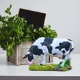 thumbnail image 6 of vlrwzc Animals Figures Statue Resin Miniature Cow Figurines For Desktop Garden Decoration, 6 of 7