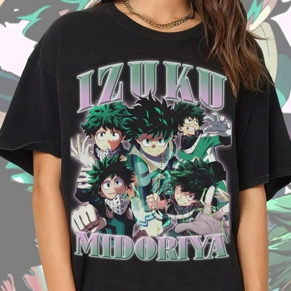 izuku midoriya shirt vintage 90s, Unisex Shirt