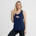 thumbnail image 4 of Women's Fanatics Navy Denver Broncos Iron Fan Tank Top, 4 of 5