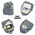 thumbnail image 2 of Fashion backpack Sports Retro Baseball quilted backpack women travel backpack suitable for travel sports, 2 of 7