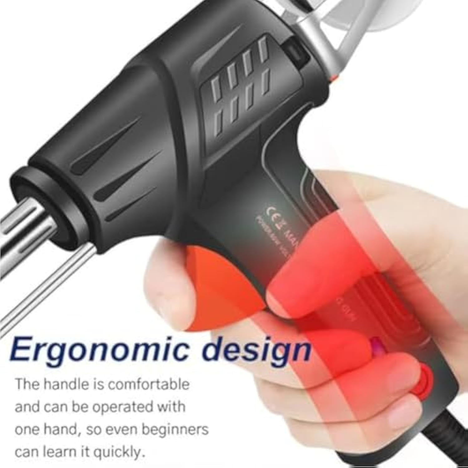 Aerospace-Grade Precision Welding Tools | Laser Accuracy for Complex Metal Fabrication, Internally Heated Industrial Laser Welding Tools, Multi-function Soldering Iron Soldering Tool Set (Black)