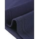 thumbnail image 5 of Vestido sin mangas Inspire Chic con escote redondo para mujer, vestido de punto acanalado largo con abertura lateral, color azul oscuro, 5 of 6