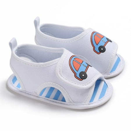 

Seyurigaoka Newborn Baby Boy Girl Soft Crib Sole Canvas Shoes Prewalker Shoes