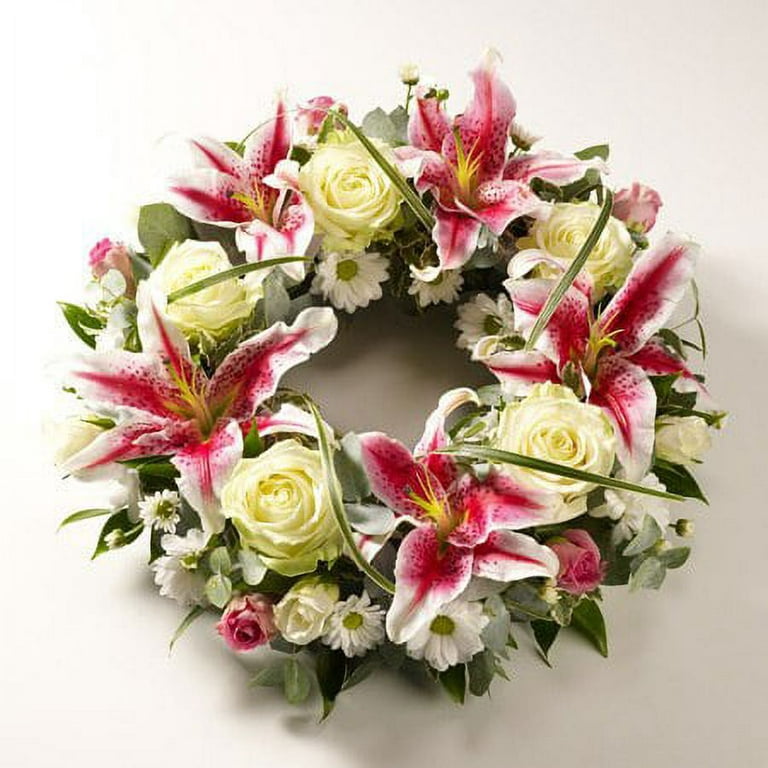 Oasis Fresh Floral Foam Wreath / Ring Holder 6 Green 2pk