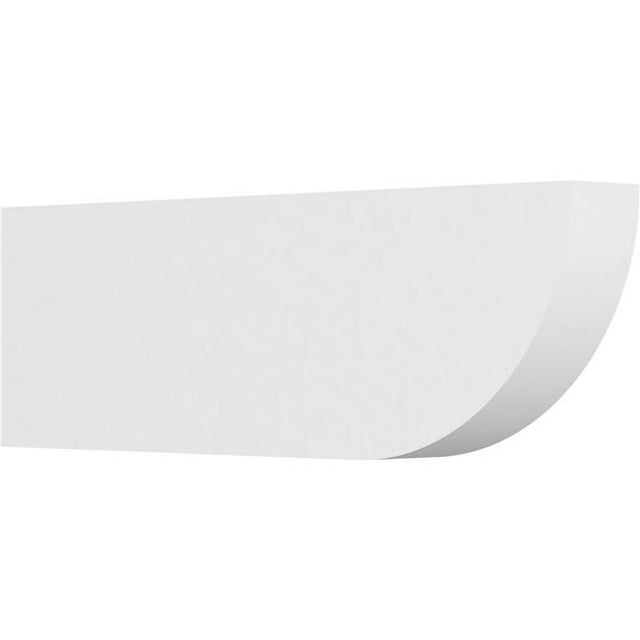 Ekena Millwork RFTP04X10X30DUR 10 x 4 x 30 in. Standard Durham Architectural Grade PVC Rafter Tail