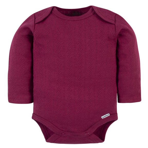 Modern Moments Pañalero rojo body bebé algodón cómodo mameluco 3 a 9 meses