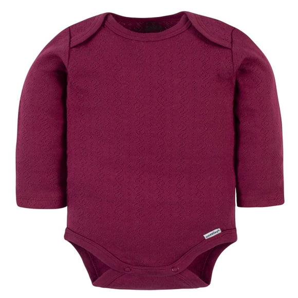 Modern Moments Pañalero rojo body bebé algodón cómodo mameluco 3 a 9 meses