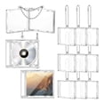 thumbnail image 1 of 10 llaveros con forma de mini álbum de CD y fundas de DVD de plástico, 1 of 5