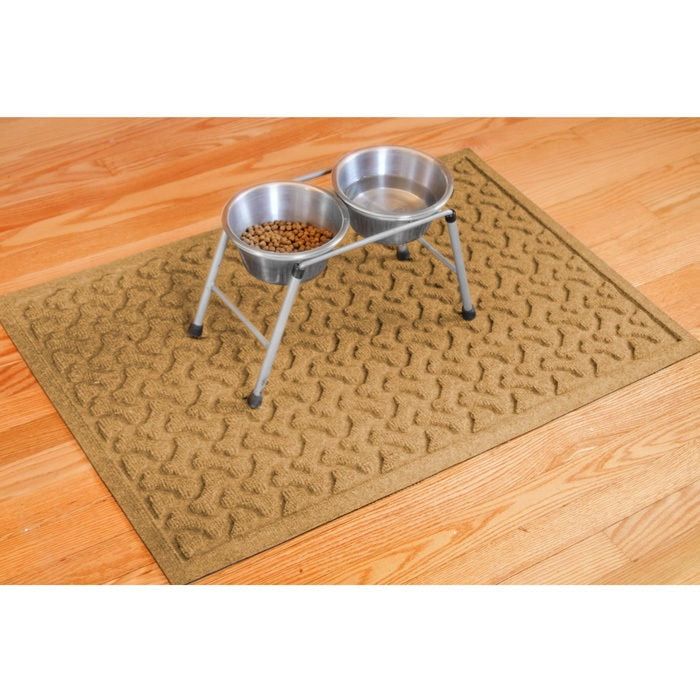 Waterhog Dog Bones Waterproof Dog Mat for Food