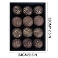 thumbnail image 6 of 12PCS Vintage Christmas Tree Ornaments Living Room Decor, Christmas Tree Decor Ornaments, Christmas Decorations Indoor Fall Decorations for Home Garland Decor, 6 of 6