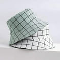 thumbnail image 3 of YooGuoGuo Reversible Plaid Bucket Hats for Men Women Outdoor Spring Summer Fishing Fisherman Sun Cap Foldable, 3 of 9