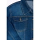 thumbnail image 3 of BELIME Chamarra de Mezclilla para Mujer color azul corte Casual Oversize Deslavada Manga Larga, 3 of 9