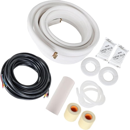 findmall 3/8 and 5/8 Inch 50FT Air Conditioning Connection Tube