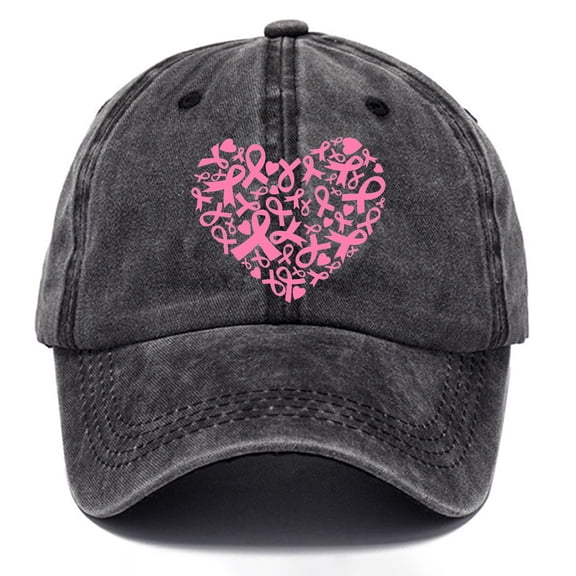 XIAOCHA Womens Printed Washed Baseball Cap Adjustable Hat Band Party Dad Hat,Grey