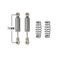 thumbnail image 3 of 4pcs RC Car Built-in Spring 70mm Gray Shock Absorber Damper For 1/10 RC Crawler Axial SCX10 II RBX10 Wraith TRX4 MST Redcat, 3 of 4