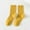 Yellow, variant on Mqqzkk Casual Cotton Crew Socks For Women and Men Dress Socks Athltic Socks Casual Stretchy Novelty Socks
