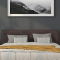 thumbnail image 2 of Lennox Tufted Upholstered King Size Headboard in Brown Vinyl, 2 of 9