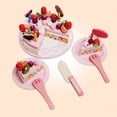 thumbnail image 2 of Children‘s Kitchen Simulation Toy Wooden Simulation Fruit Cake Model Set Children‘s Toy Realistic Model Toy Children‘s Birthday, 2 of 6