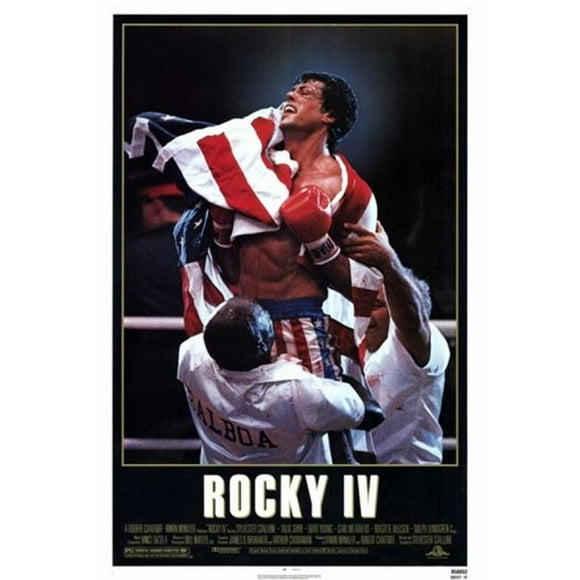 Pop Culture Graphics MOV192149 Rocky IV Movie Poster, 11 x 17