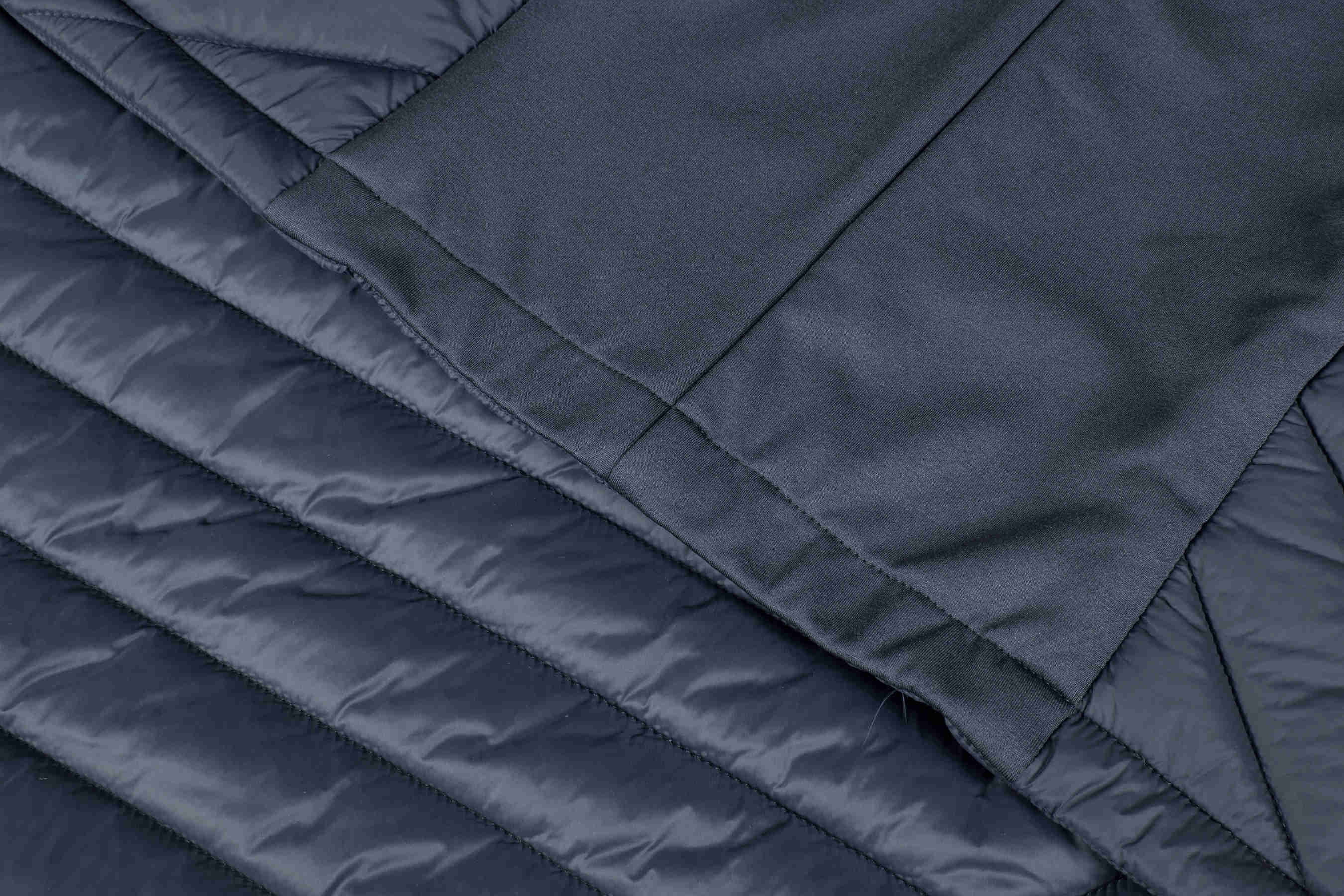 Krumba Mens Sleeveless Lightweight Vest: Zip Up Quilted Pockets Packable Jacket - Casual for Outdoor Running Hiking Travel Navy Size 2XL