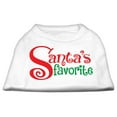 thumbnail image 4 of Christmas Pet Dog  Cat Shirt Screen Printed, "Santa's Favorite", 4 of 11