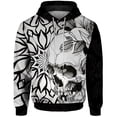 thumbnail image 5 of Ropa de otoño para hombre, jersey con estampado moderno con nigromante y esqueletos, ropa Y2k, sudaderas con capucha de moda para hombre, sudadera con capucha para hombre, top gótico, 5 of 5