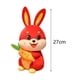 thumbnail image 4 of Muñeco de peluche de estilo chino con forma de zanahoria, accesorio decorativo de dibujos animados para niños, suave 27cm, 4 of 4