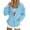 Light Blue, variant on Women's Zip Up Plain Hoodie 2026 Trendy Long Sleeve Solid Color Hooded Sweatshirt with Pockets Jacket Outerwear