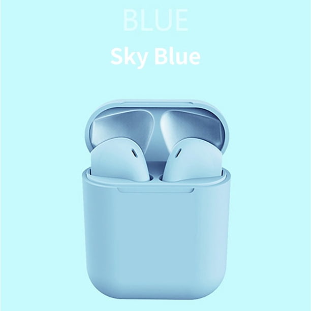 i12 tws auriculares inalámbricos bluetooth inpods 12 macaron smart touch inalámbrico in-ear auriculares con micrófono música auriculares deportivos impermeables auriculares inalámbricos hd