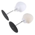 thumbnail image 5 of Adjustable Linen Cover Mannequin Head Hat Stand Display Rack Wig Holder, 5 of 5