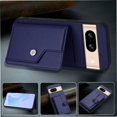 thumbnail image 2 of FOXDOCK Case for Google PIXEL 8 RFID-Blocking Card Holder - Stylish Button Closure Design, 2 of 4