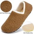 thumbnail image 3 of Ecetana Fuzzy Slippers for Women Plush Closed Back Non-Slip Indoor House Slippers, 3 of 7