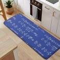 thumbnail image 5 of Math Equations Physics Diagrams Blue Pattern Kitchen Rug Mat,Kitchen Runner Rugs Non Skid Washable,Decorative Kitchen Floor Mats for Kitchen,Sink,Laundry,17"x47.2", 5 of 7