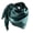 Dark Green, variant on Women's Cool Hair Scarf Fall Blackout Safety Acting Spring Convertible Head Wrap Head Scarf Fashion Cyan One Size