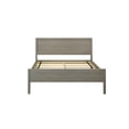 thumbnail image 4 of Max & Lily Full Size Bed Frame with Headboard, Solid Wood Platform Bed for Kids, Clay, 4 of 10