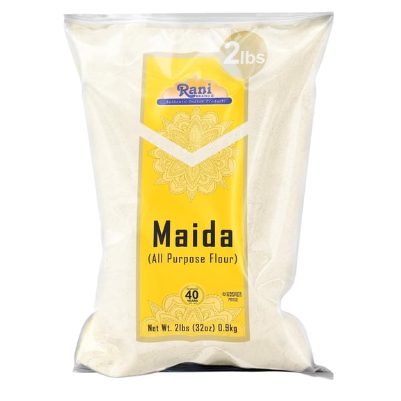 Rani Maida Flour (Indian All Purpose Flour) 32oz (2lbs) 908g Bulk ~ All Natural | Vegan | Kosher | Indian Origin