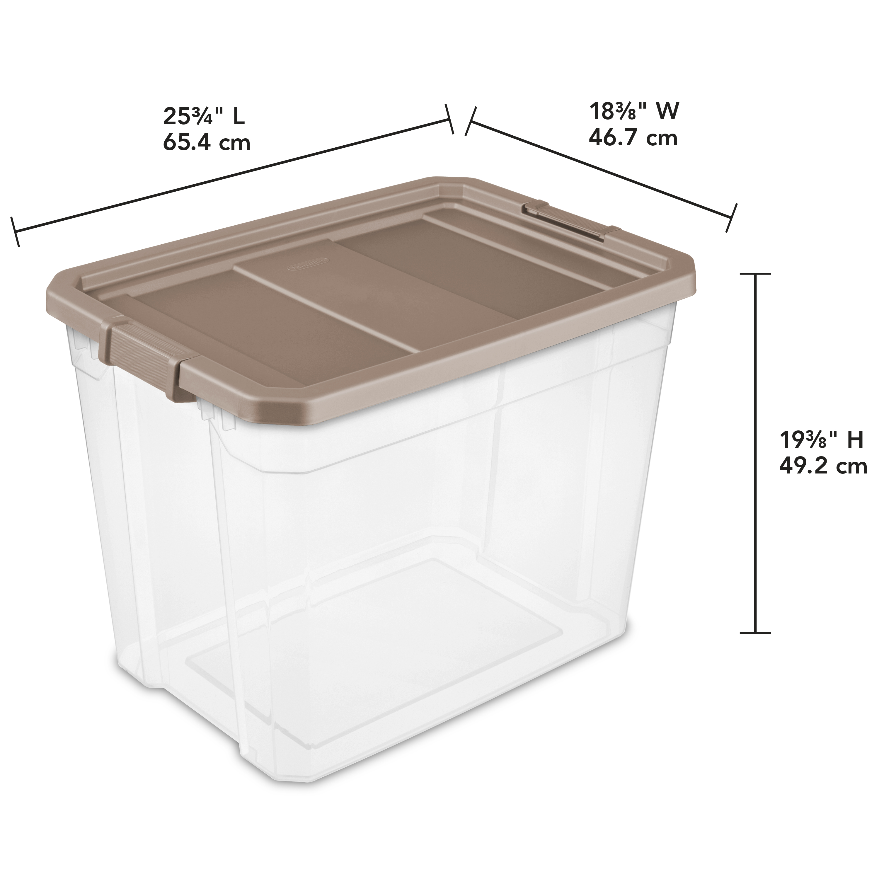 Snap-on STACKING CUBE BOX （Brown White） STACKING CUBE BOX BROWN