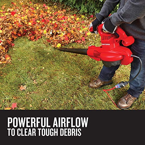 Craftsman 12 amp leaf on sale blower
