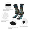 thumbnail image 3 of Goofa Boho Dreamcatcher Pattern Children's Crew Socks, Kids' Daily Wear and Sports Socks, Breathable Socks, Sports Socks, Moisture-Wicking Socks for Children, 3 of 6