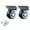 Large light gray, variant on Heavy Duty Luggage Wheel Replacement Trolley Caster Double Row 360 Degree Swivel