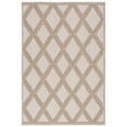 thumbnail image 2 of SAFAVIEH Global Michael Diamond Indoor/Outdoor Area Rug, Beige/Brown, 6'7" x 6'7" Square, 2 of 10