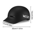 thumbnail image 2 of Casco de bicicleta Casco de ciclismo Casco deportivo ajustable para bicicleta de montaña Bicicleta de carretera, 2 of 7