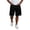 Black #22, variant on Dresfit Mens Jean Shorts Wide Leg Baggy Casual Shorts Summer 2026 Lightweight Drawstring Jeans with Pockets Big and Tall Breathable Elastic Waist Short Pants Light Blue XL