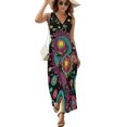 thumbnail image 1 of Paisley Print Vestido Sin Mangas , Vestidos De Lujo Para Ocasiones Oficiales, 1 of 5