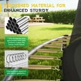 thumbnail image 7 of Marknig 10FT 12FT 14FT Trampoline with Safety Enclosure Net and Ladder for Kids and Adults, Outdoor Round Trampoline with Spring Padding, 330-450LBS Weight Capacity(Black), 7 of 7