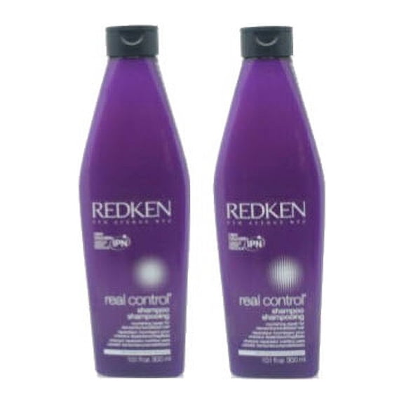 REDKEN Real Control Nourishing Shampoo 10.1oz (Pack of 2)