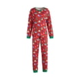 thumbnail image 1 of ITFABS Family Matching Pajamas Set Christmas Theme Print Tops Pants Sleepwear, 1 of 9